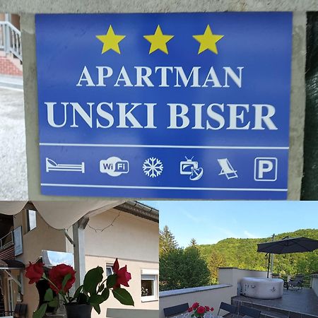 Apartmani Unski Biser ซาซิน ภายนอก รูปภาพ